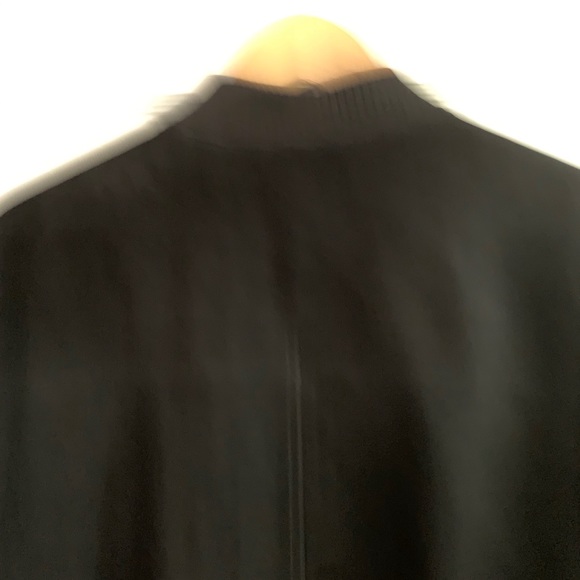 Ladies Suede Bomber Jacket - Picture 5 of 11